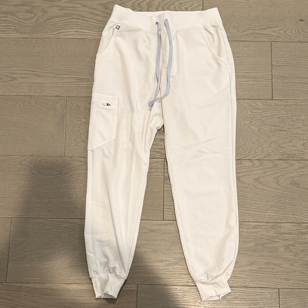 Figs White Jogger Pants